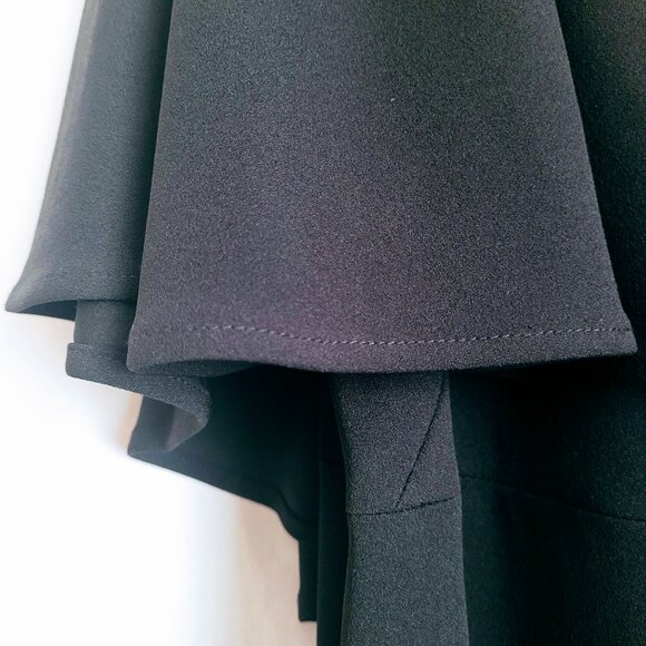 Calvin Klein Black Cape Dress Plus Size 18W - Picture 3 of 13